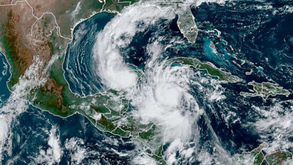 Satellite Image of Hurricane Delta