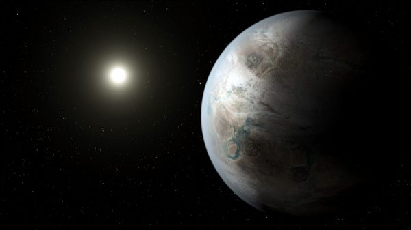 artist's rendering of the planet Kepler